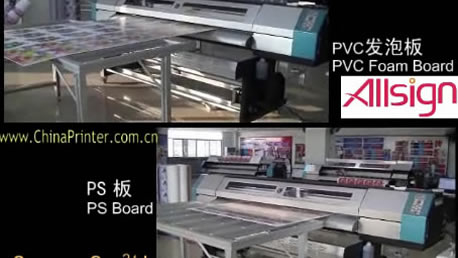 ECO Solvent Printer Galaxy UD-181LA PVC Form Board Printing