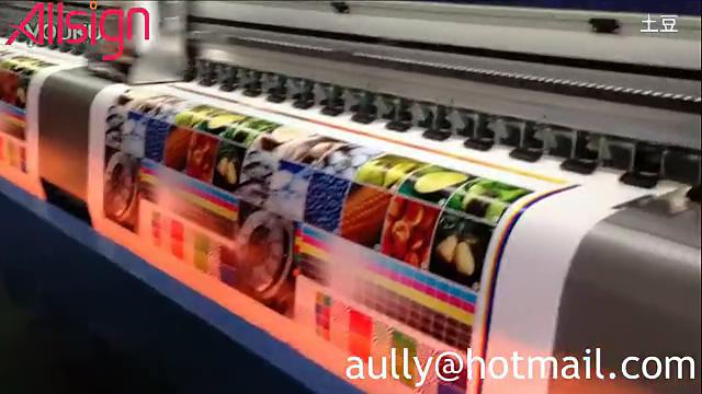 3.2M Banner Printing Machine AS3202 ECO Solvent Printer with Epson DX5 printhead