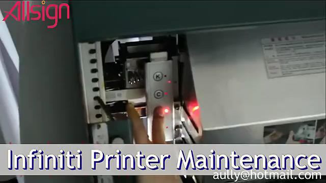 Large Format Printer Maintenance