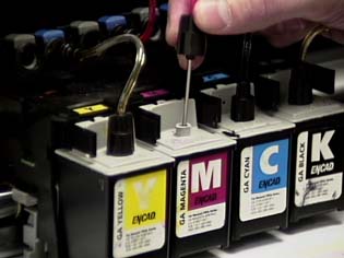 Installing New Cartridges