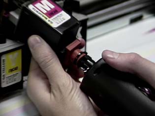 Installing New Cartridges