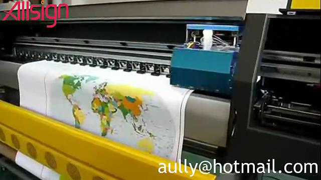 1 8M Inkjet Eco Solvent Printer AS1802  with DX7/DX5 Head
