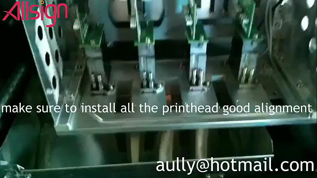 AllSign Printer Installation Video - Printhead