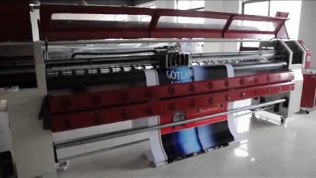 AllSign Solvent Printer Printing