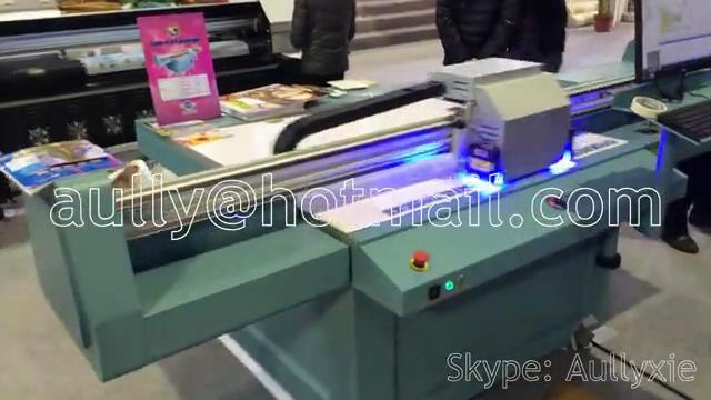 Phaeton Galaxy UD-1312UFC Digital Flatbed UV Printer For Printing On Wood/Glass/Metal