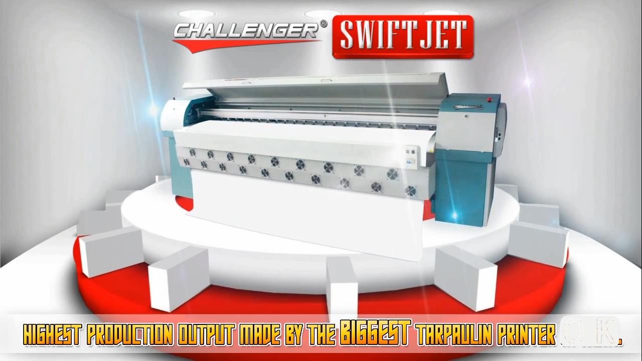 Challenger/Infiniti FY-3278N Seiko Solvent Printer Introduce