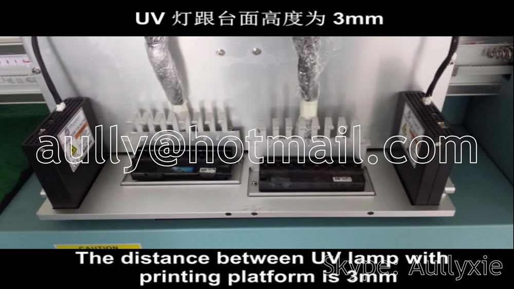 Step5 Installation of UV lamp and printhead
