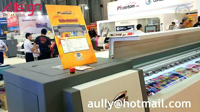Heavy Duty Digital industrial inkjet Flex Banner Printer Machine Pheaton UD 3286E