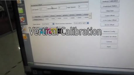 Proton Printer Calibration - Vertical Calibration